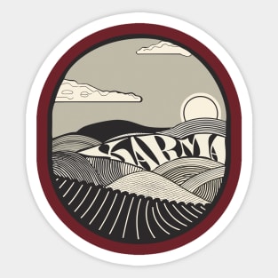 Karma Land Sticker